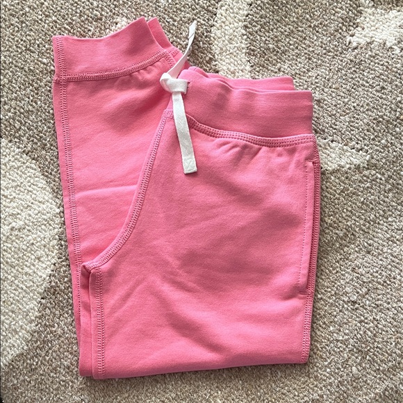 Hanna Andersson Pink Kids terry Sweatpants size 110cm NWOT - Picture 1 of 5